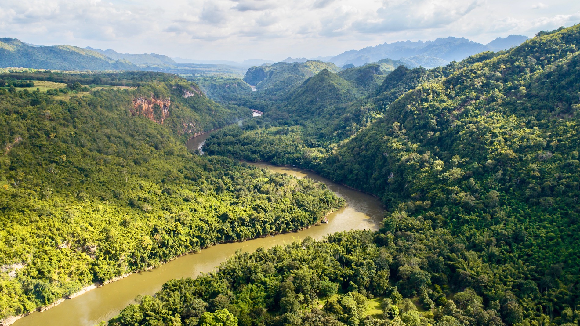 Immerse Yourself in Nature's Embrace at River Kwai Jungle Rafts - floating resort in Thailand 1