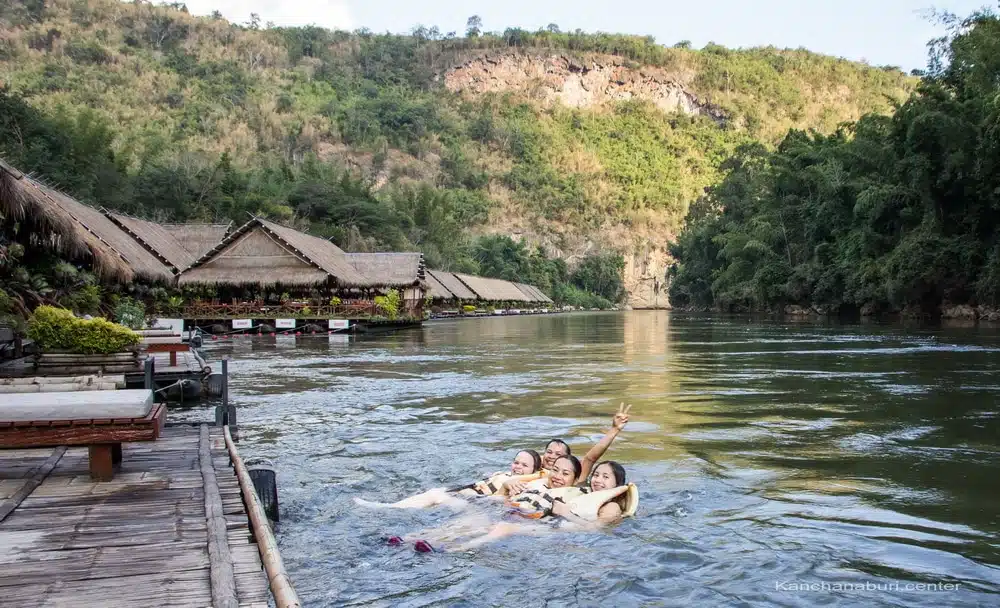 Swimming in the River
