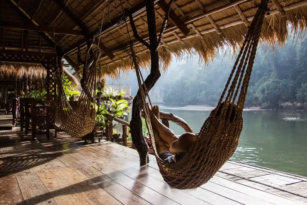 Tour of the Sai Yok Riverside Stay: River Kwai Jungle Rafts