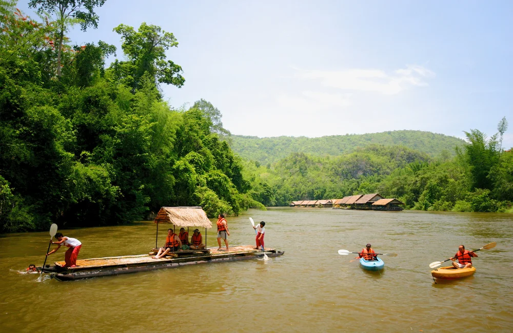 River Kwai Jungle Rafts: A Digital Detox for Sustainable Tourism 1
